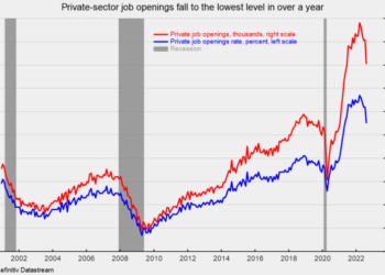 Private-Sector Job Openings Fell Sharply in August
