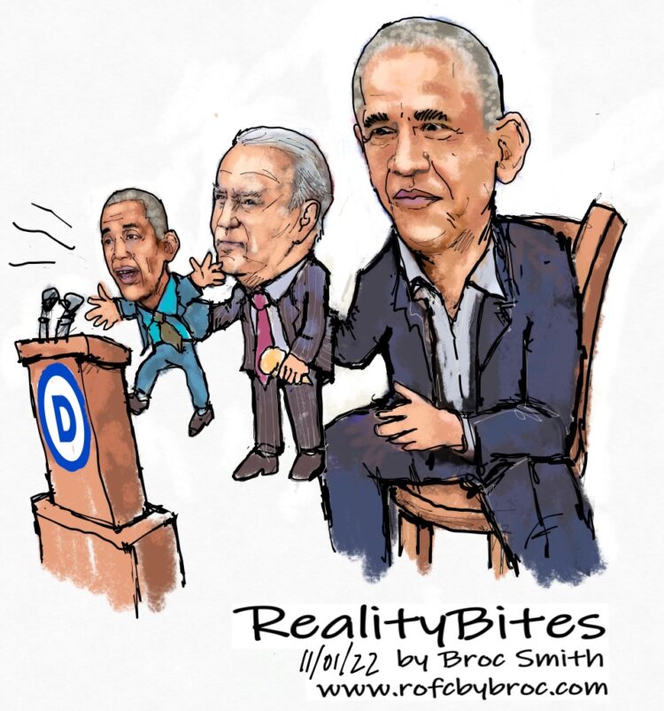 Obama -Not Biden- Stumps for The Democrats