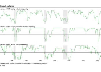 AIER Leading Indicators Index Remains Well Below Neutral