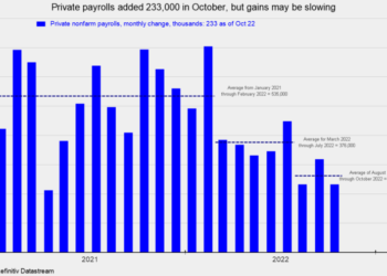 Payroll Growth Continues, but the Pace Is Slowing