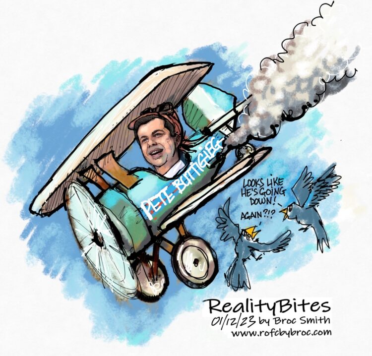 Buttigieg Goes Down
