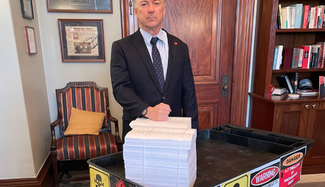 Congress’s 4,155-Page Omnibus Bill Is a Symbol of American Decadence