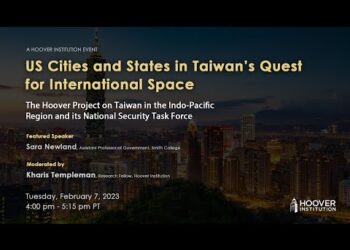 US Cities And States In Taiwan’s Quest For International Space | Hoover Institution
