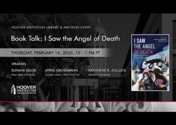 Book Talk: I Saw The Angel Of Death | Hoover Institution