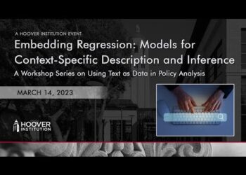 Embedding Regression: Models For Context-Specific Description And Inference | Hoover Institution
