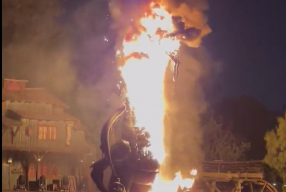 The Dragon Is On Fire