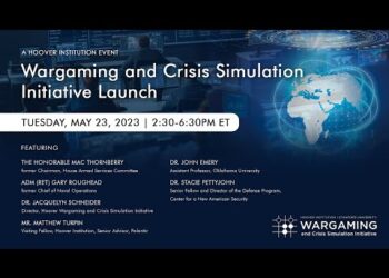 Introduction to Hoover Wargaming and Crisis Simulation Initiative  |  Session 2 | Hoover Institution