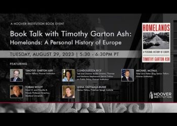 Book Talk With Timothy Garton Ash: Homelands: A Personal History Of Europe | Hoover Institution
