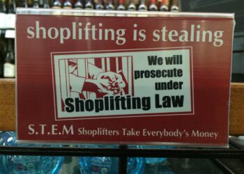 Is the Shoplifting Epidemic Fake Bad News? Yes and No