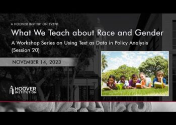What We Teach About Race And Gender | A Workshop Series On Using Text As Data In Policy Analysis