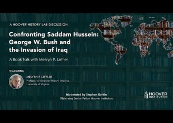 Book Talk With Melvyn P Leffler: Confronting Saddam Hussein: George W Bush And The Invasion Of Iraq
