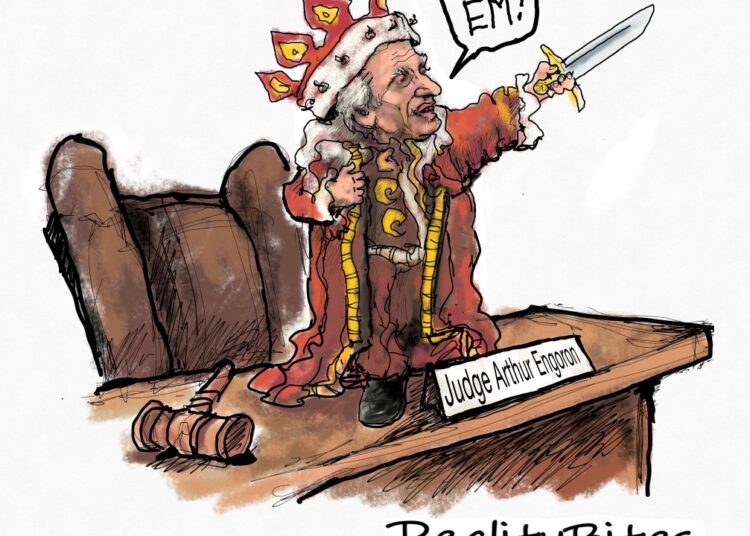 King Arthur Engoron (rhymes with moron)