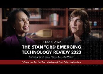 Introducing the Stanford Emerging Technology Review, featuring Condoleezza Rice and Jennifer Widom