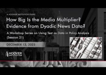How Big Is The Media Multiplier? Evidence From Dyadic News Data? | A Workshop Using Text As Data
