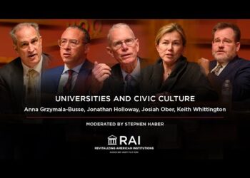 Universities and Civic Culture | Hoover Institution, RAI