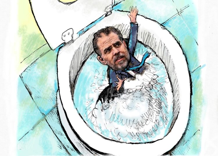 Circling but Never Down