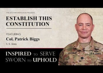 “Establish this Constitution” – Col. Patrick Biggs | INSPIRED TO SERVE. SWORN TO UPHOLD