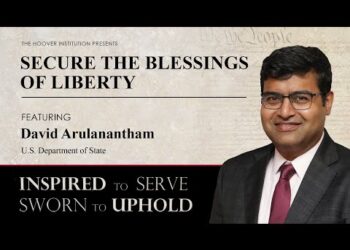 “Secure the Blessings of Liberty” – David Arulanantham | INSPIRED TO SERVE. SWORN TO UPHOLD