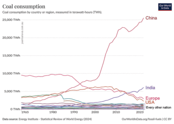 China is the coal furnace of the world, and everyone is fine with that