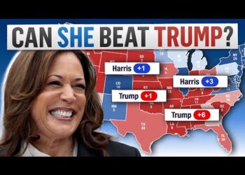 The BEST CASE Scenario for Kamala Harris on the 2024 Election Map