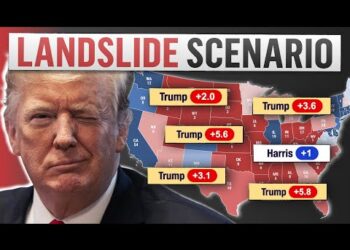 Trump’s BEST CASE Scenario Against Kamala on the 2024 Election Map