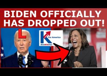 BREAKING: Biden DROPS OUT, Endorses Kamala Harris!