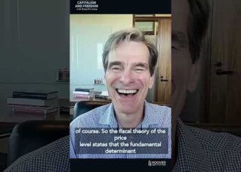 On our new podcast, Capitalism and Freedom in the 21st centrury, we discuss fiscal theory and more!