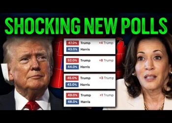 2024 Election Map Based On NEW POLLS From KEY SWING STATES!