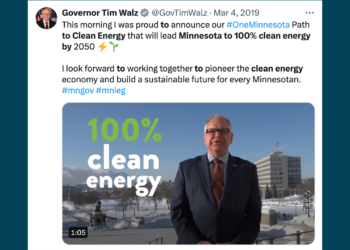 MN Governor Tim Walz is a net-zero zealot