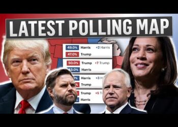 The 2024 Election Map Based on the Latest Poll in ALL 50 STATES!