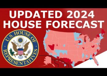 Updated 2024 House Map Prediction (August 14, 2024)
