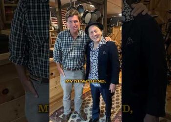 Rob Schneider Prays With Tucker Carlson