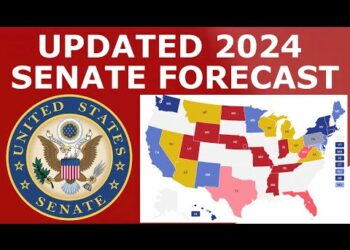 Updated 2024 Senate Map Prediction (August 2, 2024)
