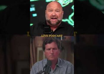 Alex Jones Joins Tucker for a Night of Fun.