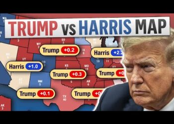 NEW 2024 Presidential Battleground Map Prediction (2 MONTHS AWAY!)