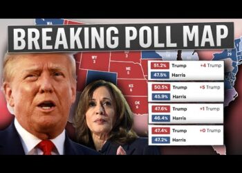 The 2024 Presidential Map Based On The Latest Polls in ALL 50 STATES!