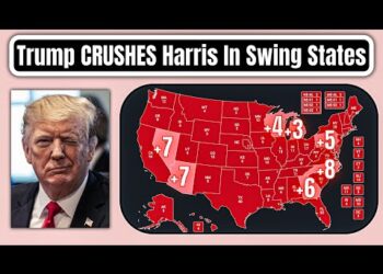 Trump DOMINATES Swing States As Election Is NOT EVEN CLOSE | 2024 Election Map Analysis (Aug 2024)