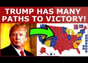 Trump Has MANY Paths to 270 Electoral Votes!