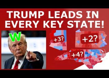 Trump EDGES Harris in KEY Battleground States!