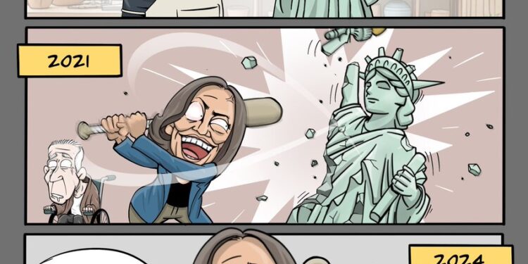 #KamalaHarris campaign in a nutshell