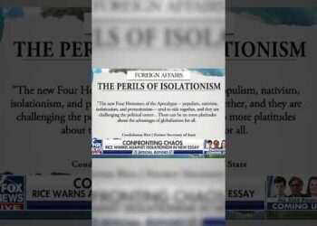 Condoleezza Rice and “The Perils of Isolationism” on #FoxNews