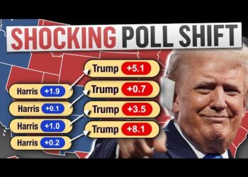 The 2024 Electoral Map in a BEST CASE Scenario For Donald Trump