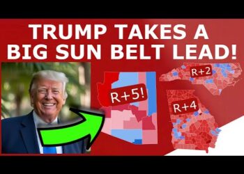 Trump Takes a HUGE LEAD in KEY Sun Belt States!