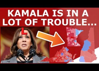 Kamala to Campaign in BLUE States After No DNC Bump!