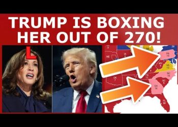 Trump Is LOCKING Kamala Harris OUT of 270!