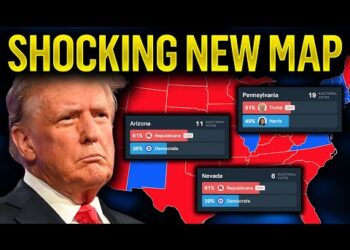 2024 Election Map Based On Betting Odds (TRUMP RETAKES THE LEAD)