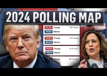 The 2024 Election Map Based On The NEWEST Poll From ALL 50 STATES!