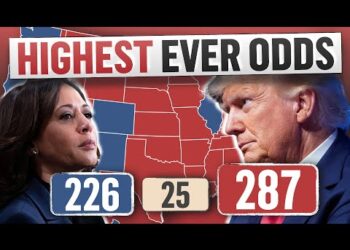 The 2024 Election Map Based on a SHOCKING New Forecast (September)