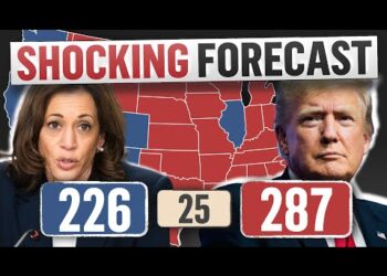 The 2024 Election Map Based on Nate Silver’s UPDATED Forecast
