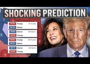 My COMPLETE Post-Labor Day 2024 Election Map Prediction (September)